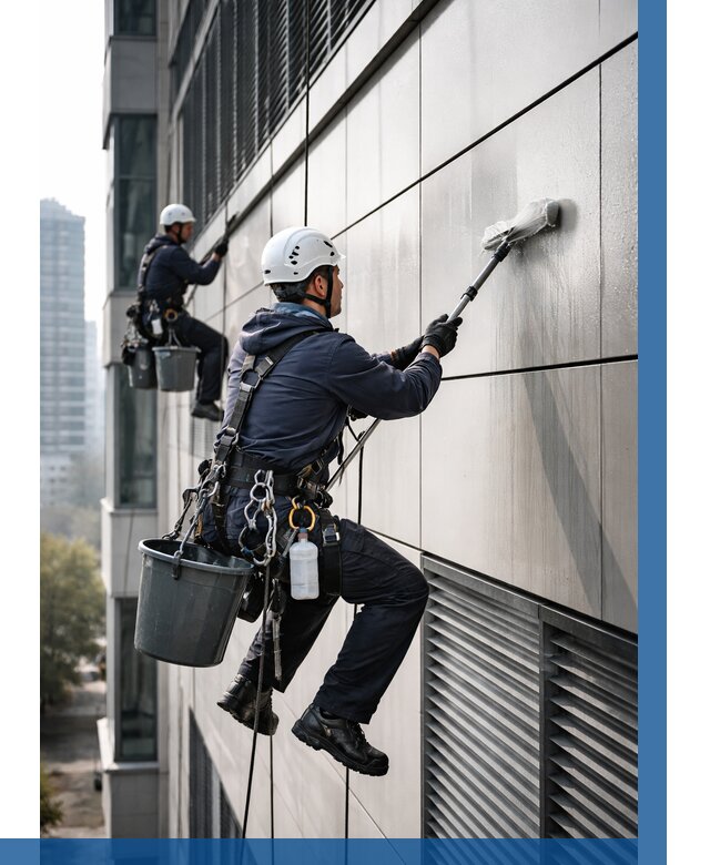 Мойка вентилируемого фасада в Дзержинске от 254 р. | ВЫСОТНИК-Дзр