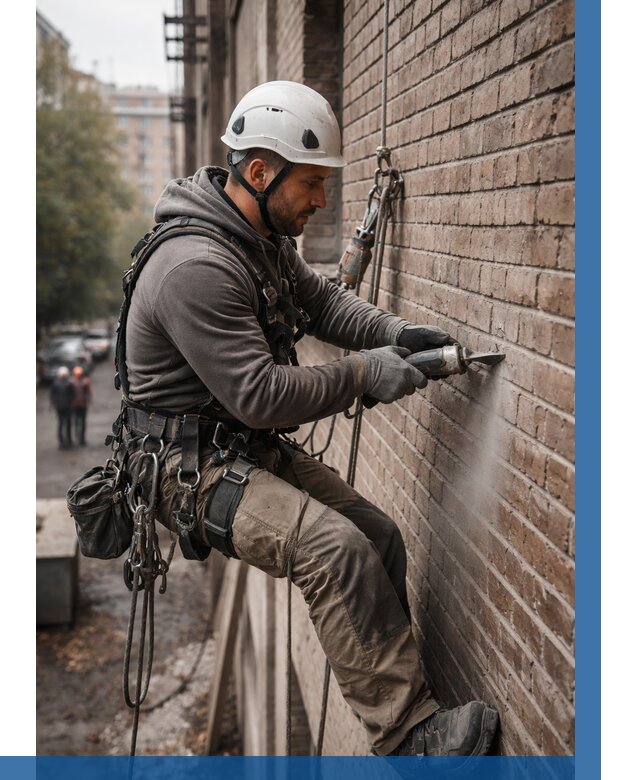 Расшивка кирпичных швов в Дзержинске от 610 р. | ВЫСОТНИК-Дзр