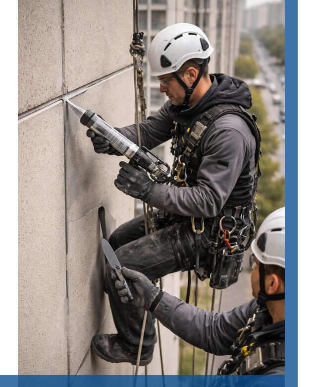 Первичная герметизация швов в Дзержинске от 610 р. | ВЫСОТНИК-Дзр