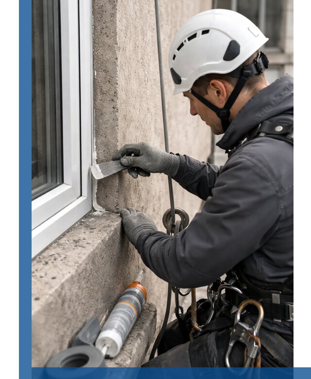 Герметизация монтажных швов окон в Дзержинске с гарантией качества