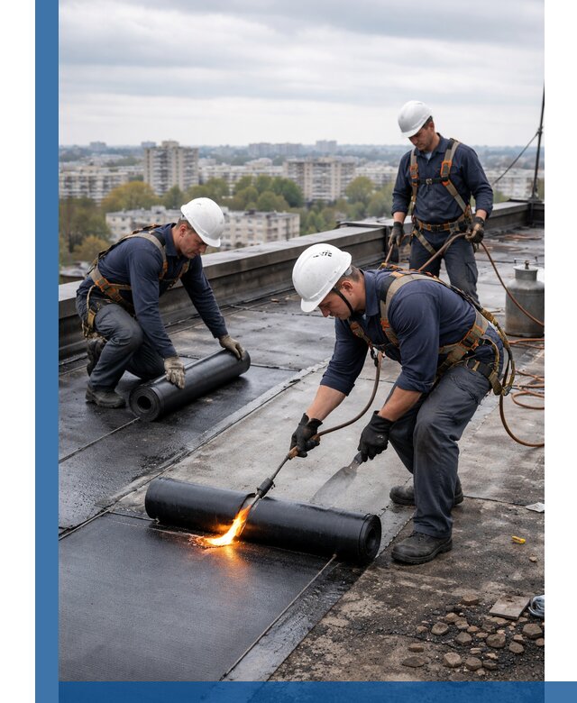 Ремонт наплавляемой кровли в Дзержинске качественно и надежно