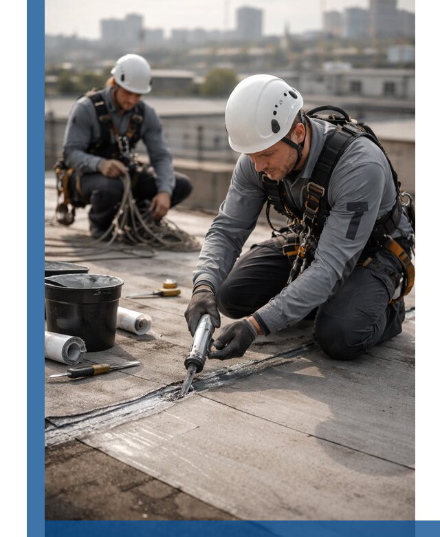 Аварийное и капитальное устранение протечек кровли в Дзержинске