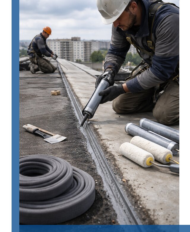 Герметизация швов кровли в Дзержинске с гарантией герметичности