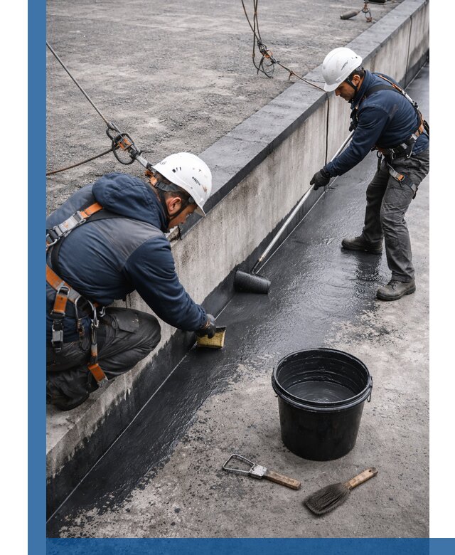 Гидроизоляция кровли жидкой резиной профессионально в Дзержинске