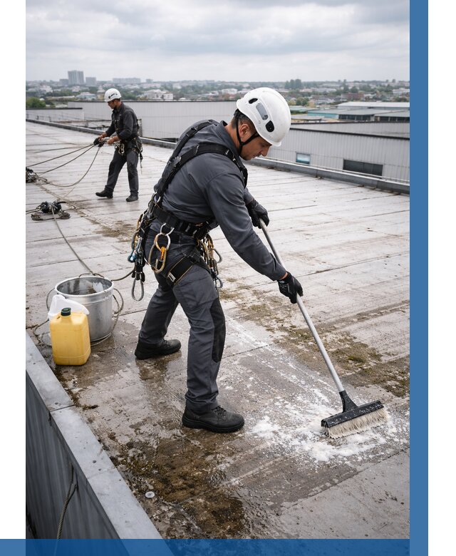 Очистка крыши по графику в Дзержинске от 7625 р. | ВЫСОТНИК-Дзр