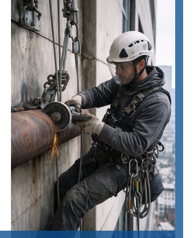 Резка металла на высоте в Дзержинске по цене от 4575 р. | ВЫСОТНИК-Дзр