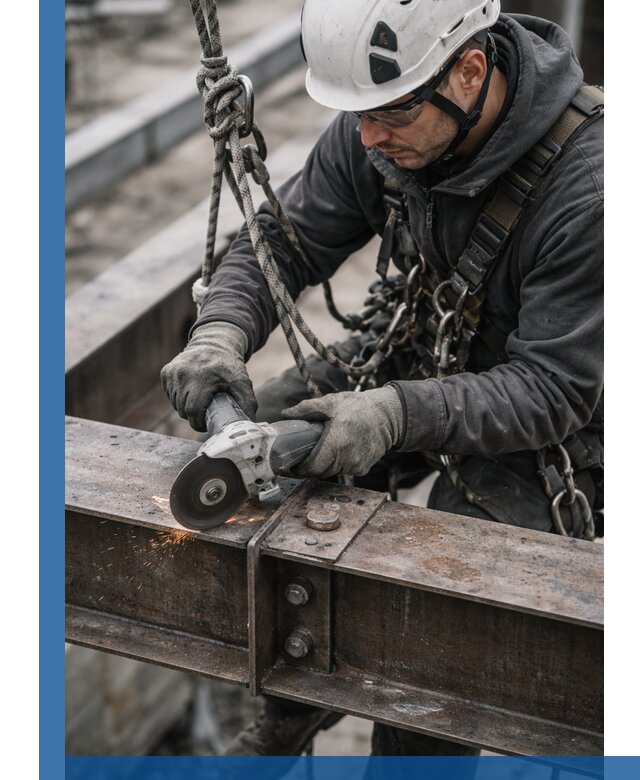 Резка металла на высоте в Дзержинске для зданий и конструкций