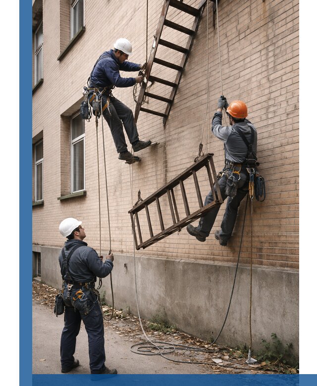 Демонтаж пожарной лестницы в Дзержинске быстро и безопасно