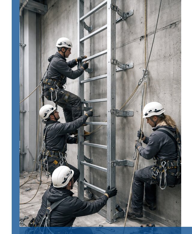 Монтаж металлических лестниц в Дзержинске под ключ со гарантией