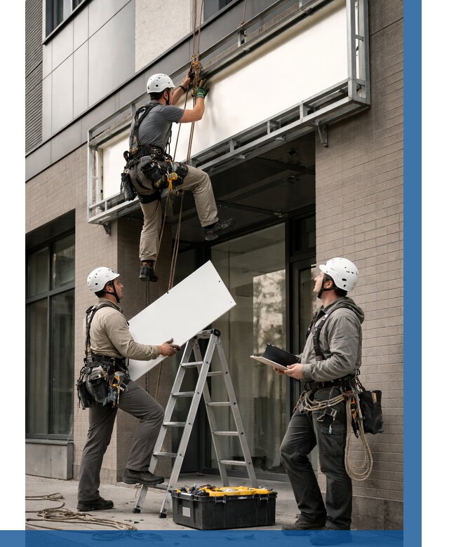 Монтаж светового короба в Дзержинске от 6609 р. | ВЫСОТНИК-Дзр