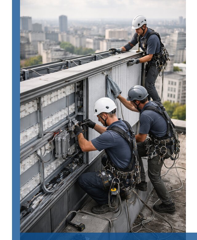 Профессиональное обслуживание крышной рекламы в Дзержинске под ключ