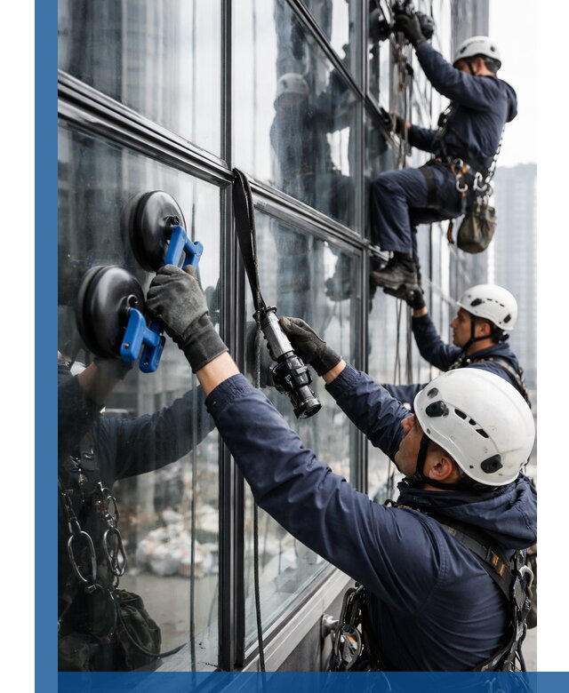 Радиусное остекление фасадов под ключ в Дзержинске с гарантиями