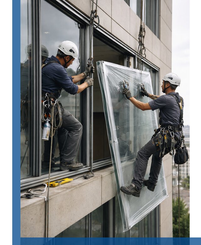 Профессиональная замена стекла в витраже в Дзержинске с гарантией