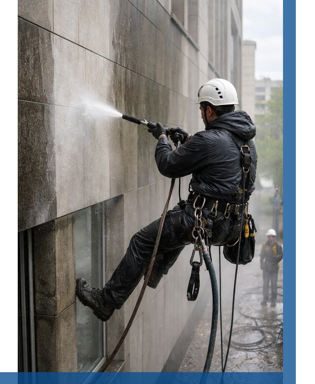 Гидроструйная очистка поверхностей в Дзержинске от 864 р. | ВЫСОТНИК-Дзр