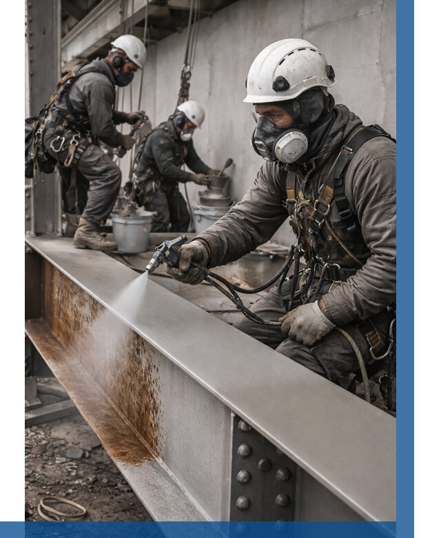 Антикоррозионная покраска металла в Дзержинске от 712 р. | ВЫСОТНИК-Дзр