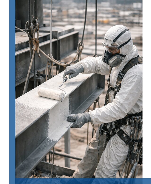 Профессиональная огнезащитная обработка металлоконструкций в Дзержинске