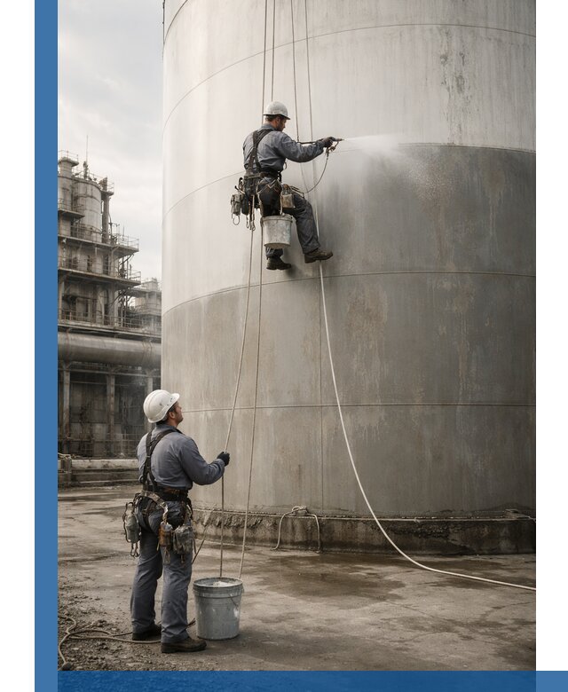 Покраска стальных резервуаров и емкостей в Дзержинске профессионально