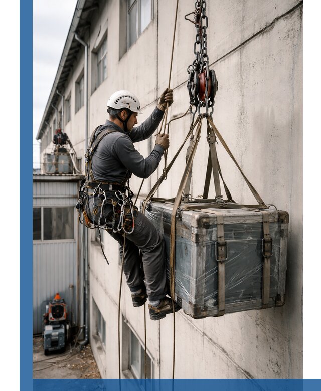 Подъем грузов на высоту в Дзержинске для промышленных объектов