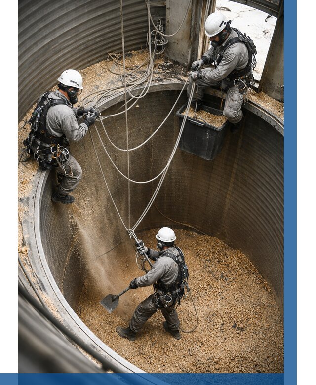 Чистка зерновых бункеров в Дзержинске от 12200 р. | ВЫСОТНИК-Дзр