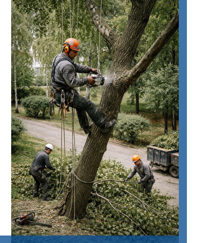 Кронирование деревьев в Дзержинске от 6609 р. | ВЫСОТНИК-Дзр