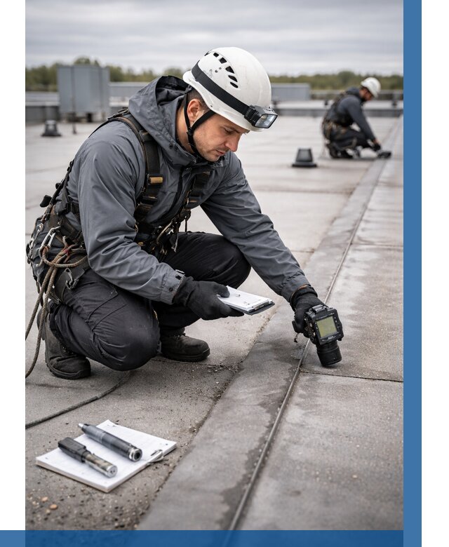 Обследование кровли на протечки в Дзержинске от 4575 р. | ВЫСОТНИК-Дзр