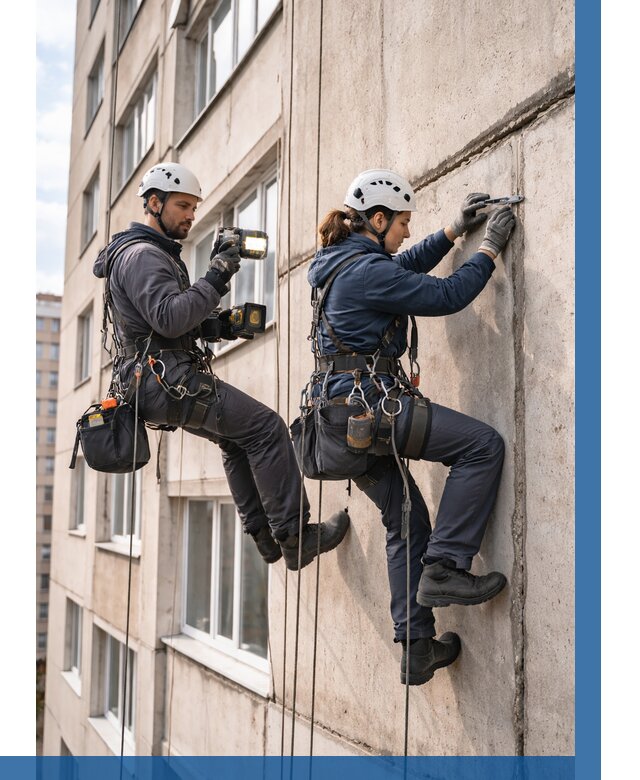 Обследование межпанельных швов в Дзержинске от 1830 р. | ВЫСОТНИК-Дзр