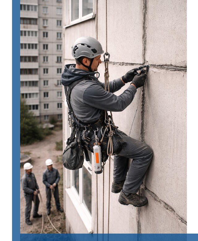 Обследование межпанельных швов и герметизация в Дзержинске